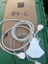 Belkin FLIP F1DG102U 2 port USB VGA Audio Computer KVM switch +Cables Remote picture