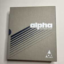 IBM ALPHA SOFTWARE CORP visicalc And Basic Book With Cassette Tape. Very Good Co picture
