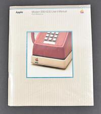 Vintage Apple Computer Modem 300/1200 User's Manual Part I Reference 030-0610-C picture