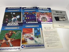 Commodore 64 + Vic20 Computer Software Instruction Manual Booklet Lot Manuals picture