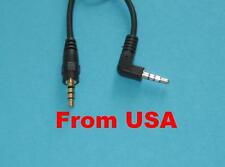 4pcs 6inches Right Angle 3.5mm AUXILIARY CORD Male - Male Stereo Audio AUX USA** picture