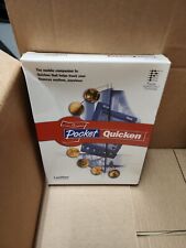Pocket Quicken for Palm OS/Pocket PC Handhelds 1999 Big Box NEW SEALED PalmOS picture