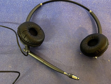 Plantronics Headsts ENCOREPRO HW720 with DA80 Audio Encoder lot J picture