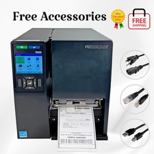 TESTED Printronix T6000 T6304 Thermal Transfer Label Printer 300 dpi LAN USB picture