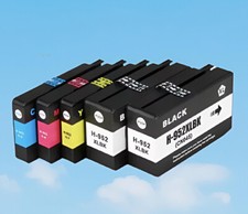 5PK 952XL Ink Cartridge for HP 952 XL Ink OfficeJet Pro 8710 8210 7740 8720 8715 picture