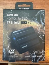 Samsung T7 Shield SSD 2TB External Storage (MU-PE2T0S/AM), Black picture