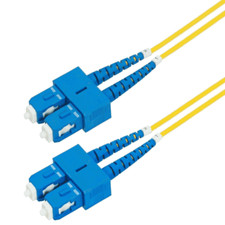 Wirewerks GPC-1PSCBSCB015 15 Meter SC/UPC-SC/UPC Duplex FIber Jumper picture