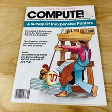 COMPUTE American home computer magazine Vol. 6, No. 6, Issue 49 June 1984 picture