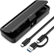 Nvme Enclosure, Tool-Free Installation, USB 3.2 Gen 2 to M.2 NVME M-Key/ Key picture