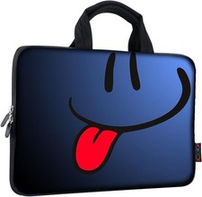 Smile 14 15 15.4 15.6 inch Laptop Handle bag Computer Protect Case Pouch Holder picture