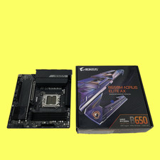 AS/IS Gigabyte B650M AORUS ELITE AX Micro ATX AM5 DDR5 Motherboard #FP5678 (AR) picture