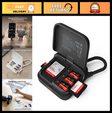 2-in-1 UHS-II SD & Micro SD Card Reader, USB 3.1 Type-C, Portable Case, 6-Slot S picture