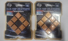 Lot of Two EverCool RHS-02 All Aluminum Chipset Heatsinks (8PK - Total 16 chips) picture