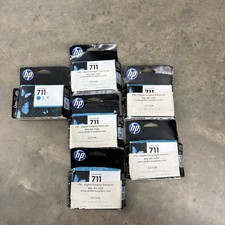Set of 6 Genuine HP 711 Ink Cartridges Cyan Magenta Yellow picture