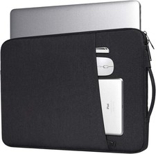 14 Inch Laptop Sleeve Case for Dell Latitude, HP ASUS Lenovo Chromebook, Black picture