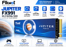 NEW SEALED Fikwot FX991 2TB PCIe NVMe M2 Gen 4x4 7000MB/S SSD Solid State Drive picture