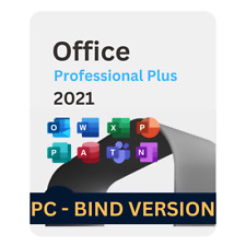 Microsoft Office 2021 Professional Plus Lifetime BINDS TO YOUR MICROSOFT ACCOUNT picture