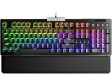 EVGA Z15 RGB Gaming Keyboard, RGB Backlit LED, Hotswapable Mechanical Kailh Spee picture