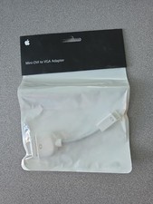 New Genuine Apple Mini-DVI to VGA Adapter M9320G/A OEM picture