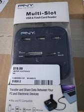 New PNY Multi Slot USB & Flash Card Reader picture