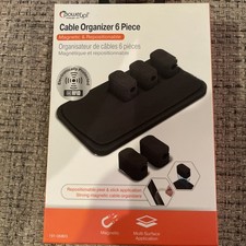 Cable Organizer (6-Piece) Magnetic & Repositionable by Lynco (191-06803) picture