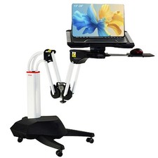 Versatile Rolling Laptop Desk - Portable Bed Table for Home, Office, School, ... picture