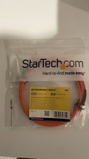 NEW StarTech FIBLCST3 - 3m Multimode 62.5/125 Duplex Fiber Patch Cable LC-ST picture
