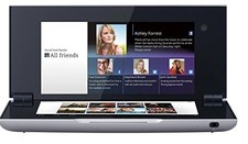 Sony Tablet P SGPT211JP/S Dual Screen Android Folding Tablet 3G Wi-Fi Silver picture