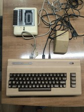 Commodore 64 with 1530 Datassette And Power Supply - Original Box For Disk Drive picture