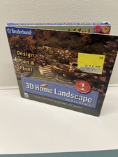 Software PC 3D Home Landscape Designer 5 NEW SEALED JC Broderbund vintage picture