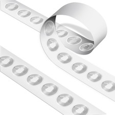 50 Pcs NFC Tags Sticker with Original NTAG215 Chip 25mm x 25mm, White picture