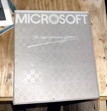 Vintage 1986 Microsoft Word User Manual With Original Binder picture
