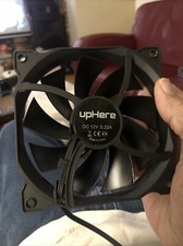 Uphere Black 120mm Long Life Computer GPU Cooling Case Rig Fan with 4 Pin Molex picture