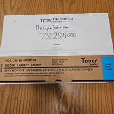 Compatible Cyan Toner  For Ricoh Aficio SP C430DN C440DN C431DN SPC430DN picture