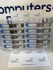Lot 10 AOI QSFP+ 40G LR4 1310nm  2km MPO Connector AQO3BB02EDMA0821 New PULLS A+ picture