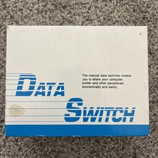 Kentek DB25 2 Way Data Transfer Switch Box RS232 Parallel Female PC MAC Printer picture