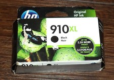Genuine HP 910XL High Yield Black Ink Cartridge Dated 2022 NEW  3YL65AN picture