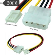 4-pin Molex Male (LP4) to 4-pin Floppy FDD Female (SP4) Power Adapter Cable picture