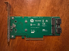 HPE 759505-001 SATA M.2 Dual Drive PCIe Riser Card 759238-001 picture