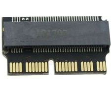 M.2 NGFF AHCI NVMe SSD M Key Converter Adapter US for MacBook 2013-2017 picture