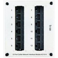 Legrand - OnQ 8 Port Cat 5e Network Interface Module, RJ45 Network Switch, Hi... picture