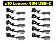 LOT x10 Lenovo 45W USB-C Power Adapter Charger for Chromebook Laptop etc TESTED picture