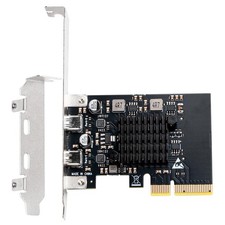 PCIE To USB C Expansion Card Dual 3.2 Gen 2 TypeC Ports ASM3142 1 PCS picture