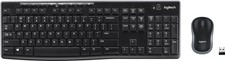 Logitech MK270 Wireless Keyboard and Mouse Combo Full Size Black picture