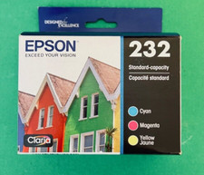 Genuine Epson 232 Color Cartridge Combo-C/M/Y-OEM-NEW-3PK picture