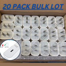 20X Lot For iPhone 11 12 13 Pro Max Fast Wall Charger 20W PD USB-C Power Adapter picture
