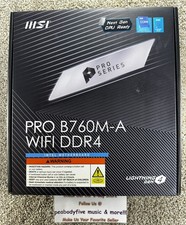 MSI PRO B760M-A WiFi DDR4 LGA 1700 MicroATX (Gen 12th/13th) Intel Motherboard picture