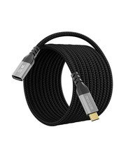 Long USB c Extension Cable 20FT, 20Gbps,100W,4K@60Hz Video Output, Nylon Braided picture