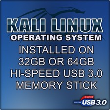 KALI LINUX 32GB/64GB USB 3.0 with Manuals and eBooks Inc. picture