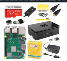Canakit raspberry Pi3 complete Starter kit 32Gb edition black case picture
